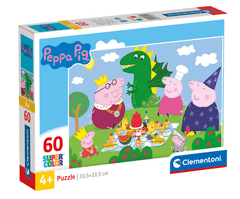 Clementoni slagalica, Peppa Pig, 60/1 (26204)