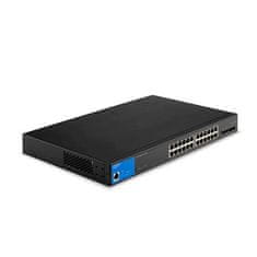 Linksys LGS328MPC-EU SB switch, 24 port, PoE 410 W