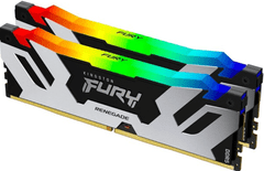 Kingston Fury Renegade memorija (RAM), RGB, XMP, DDR5, 2x16GB, 7600, CL38, DIMM (KF576C38RSAK2-32)