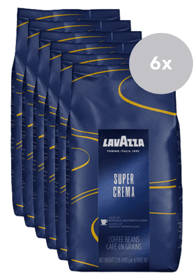 Lavazza Super Crema kava u zrnu, 6 x 1 kg