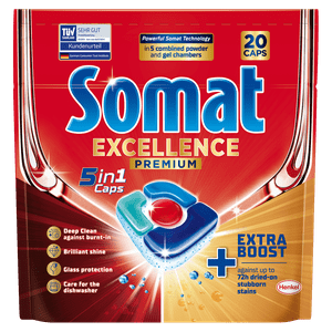  Somat Excellence 5u1 tablete za perilicu posuđa, 20/1   