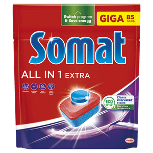  Somat  All in 1 Extra tablete za perilicu posuđa, 85/1 