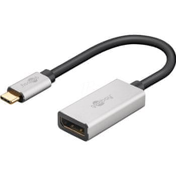 Goobay USB-C na DP adapter, 0,15 m, 4K