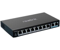 Reolink RLA-PS1 PoE switch / prekidač, 120W, do 8 kamera, 4KV, Plug & Play