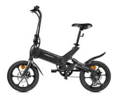 MS ENERGY URBANFOLD i6 električni bicikl, sklopivi, 40,64 cm, 250 W, 360 Wh, crna