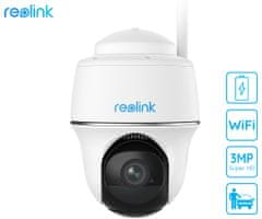 Reolink ARGUS B420 IP kamera, 3MP, WiFi, baterija, pan/tilt, IC noćno snimanje, IP64