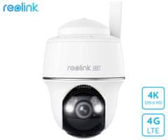 Reolink GO G440 IP kamera, 4K, 4G LTE, baterija, okretanje/nagib, IR noćno snimanje, IP64