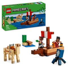 LEGO Minecraft 21259 Plovidba na piratskom brodu