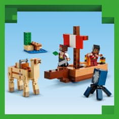 LEGO Minecraft 21259 Plovidba na piratskom brodu