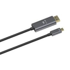 Verkgroup kabel USB-C u DisplayPort, 8K 4K 2K 1,8m DSP 1.4