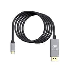 Verkgroup kabel USB-C u DisplayPort, 8K 4K 2K 1,8m DSP 1.4