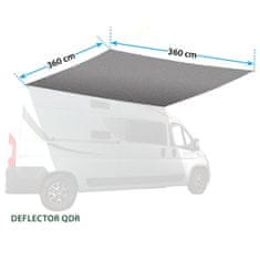 Brunner tenda, UV deflector, 360 x 360 cm (0113065N)