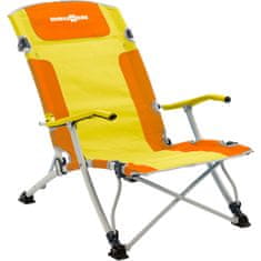 Brunner Bula XL stolac za kampiranje, narančasto/žuti (0404149N,C85)
