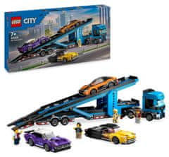 LEGO City kamion za prijevoz automobila sa sportskim automobilima (60408)