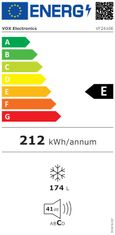 VOX electronics VF 2410 E zamrzivač