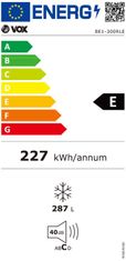 VOX electronics BE1-300RLE škrinja za zamrzavanje