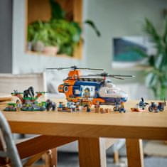LEGO City helikopter za istraživanje džungle u baznom kampu (60437)