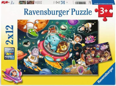 Ravensburger slagalice, Svemir, 2x12d