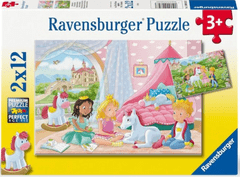 Ravensburger slagalice, Princeze, 2x12d