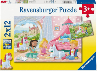   Ravensburger slagalice, Princeze, 2x12d