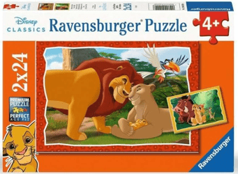   Ravensburger slagalica, Kralj lavova, 2x24d