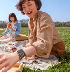 Huawei WATCH FIT 3 pametni sat, bijela, kožni remen