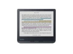 Kobo Libra Color e-čitač, osjetljiv na dodir, WiFi, 32GB, crni (N428-KU-BK-K-CK)