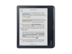 Kobo Libra Color e-čitač, osjetljiv na dodir, WiFi, 32GB, crni (N428-KU-BK-K-CK)