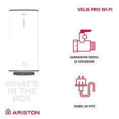 Ariston VLS PRO WIFI 80 EU električni bojler (3100946)