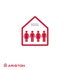 Ariston VLS PRO WIFI 100 EU električni bojler (3100947)