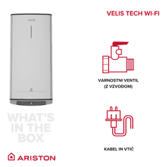 Ariston VLS TECH WIFI 50 EU električni bojler (3100911)