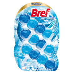 Bref Brilliant Gel Arctic Ocean all in 1 WC vješalica, 3x42 g