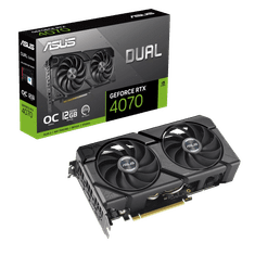 ASUS Dual GeForce RTX 4070 EVO OC grafička kartica, 12 GB GDDR6X (90YV0J15-M0NA00)