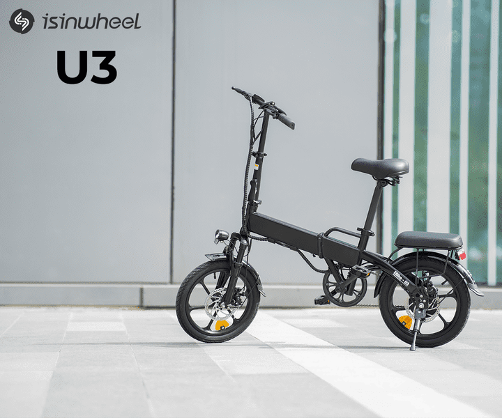 Isinwheel U3 – inovativni sklopivi e-bicikl!