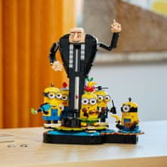 LEGO Despicable Me 4 75582 Gru i Malci od kocaka