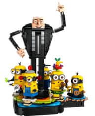 LEGO Despicable Me 4 75582 Gru i Malci od kocaka