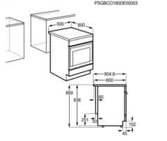 Electrolux LKR500066W štednjak