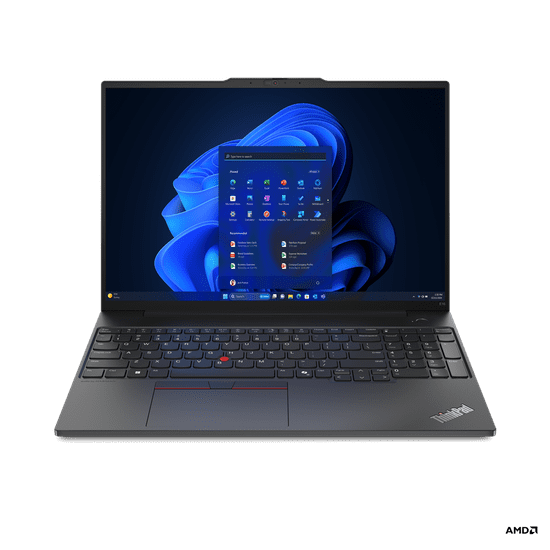 Lenovo ThinkPad E16 G2 prijenosno računalo, 40,64cm (16), WUXGA, R7 7735HS, 32GB, 1TB, W11P (21M5002FSC)