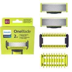 Philips OneBlade QP620 / 50 set lopatica za lice i tijelo + češalj