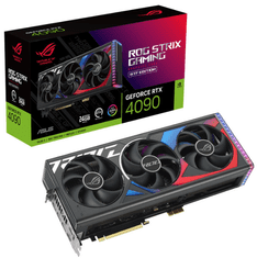 ASUS ROG Strix GeForce grafička kartica, gaming, RTX 4090, 24GB, GDDR6X (ROG-STRIX-RTX4090-24G-BTF-GAMING)