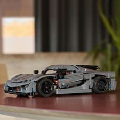 LEGO Technic 42173 Grey Koenigsegg Jesko Absolut hiperautomobil