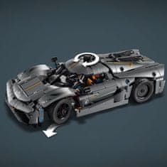 LEGO Technic 42173 Grey Koenigsegg Jesko Absolut hiperautomobil