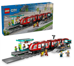 LEGO City 60423 tramvaj i stanica u centru grada