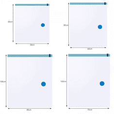 Ruhhy set vrećica za vakumiranje odjeće, 10/1 (23538)