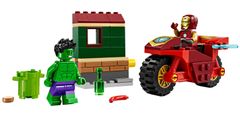 LEGO Marvel 76287 Iron Man na motociklu i Hulk