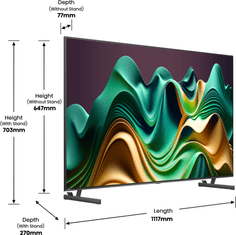 Hisense 55U6NQ 4K UHD Mini LED televizor, VIDAA OS