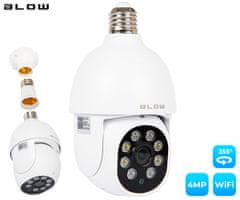 Blow T-834 IP kamera, LED žarulja, 2u1, WiFi, Full HD 4MP