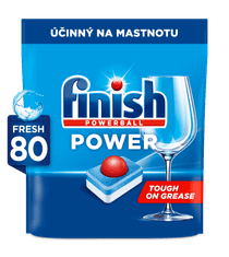 Finish Power All in 1 tablete za perilicu posuđa 80 komada