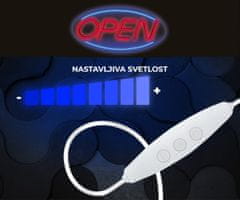 Forever Neon LED svjetiljka, natpis Open