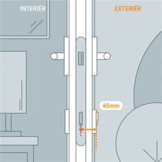 Netatmo set za prilagođavanje duljine Doorlock pametne brave (45 mm)